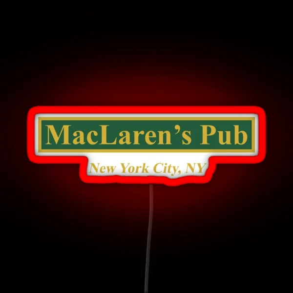 Maclaren S Pub New York How I Met Your Mother RGB Neon Sign
