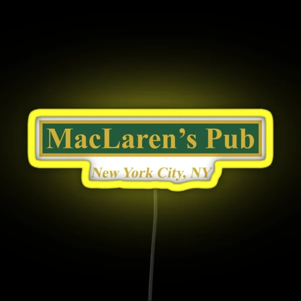 Maclaren S Pub New York How I Met Your Mother RGB Neon Sign