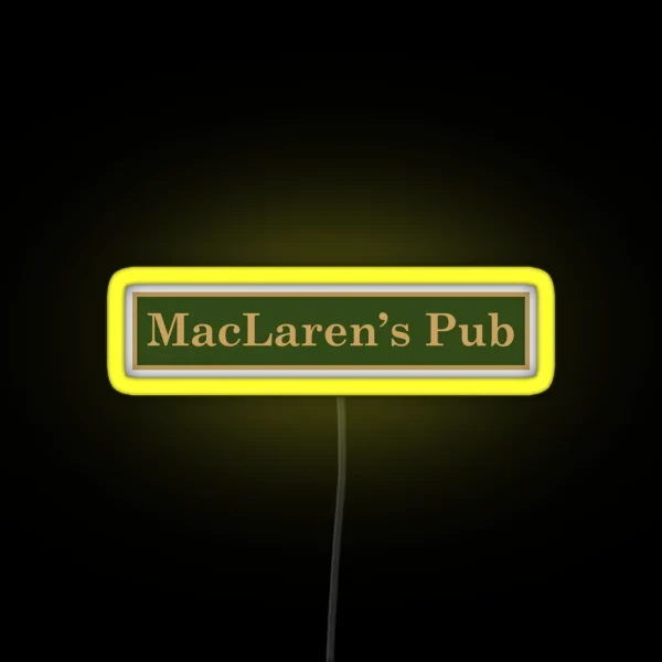 Maclaren S Pub RGB Neon Sign