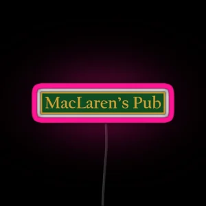 Maclaren S Pub RGB Neon Sign