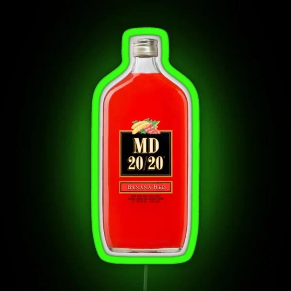 Mad Dog 2020 Banana Red RGB Neon Sign