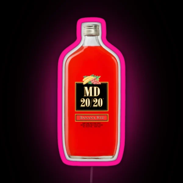 Mad Dog 2020 Banana Red RGB Neon Sign