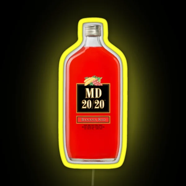 Mad Dog 2020 Banana Red RGB Neon Sign