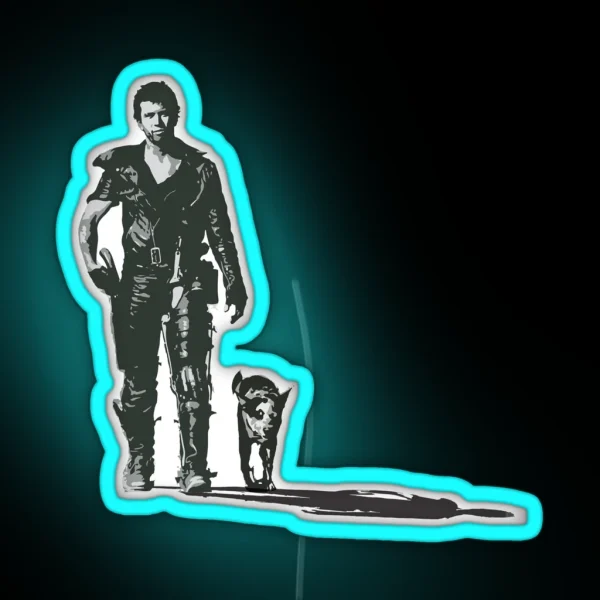 MAD MAX The Road Warrior Custom Poster RGB Neon Sign