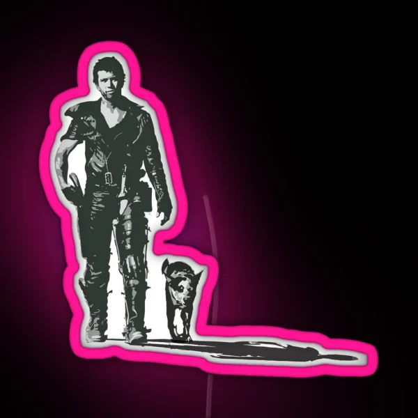 MAD MAX The Road Warrior Custom Poster RGB Neon Sign