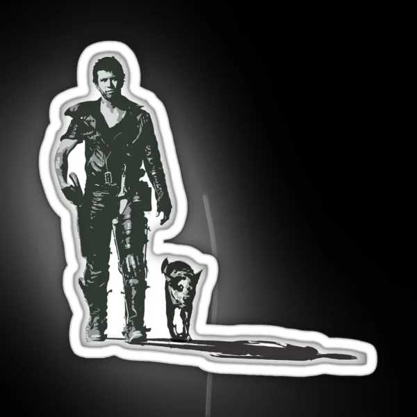 MAD MAX The Road Warrior Custom Poster RGB Neon Sign
