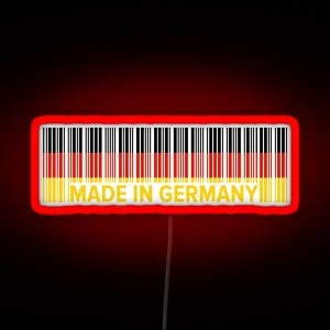 Made In Germany RGB Neon Sign