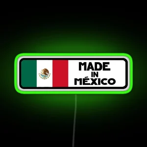 Made In Mexico RGB Neon Sign