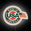 Made in USA Modern RGB Neon Sign with Artistic Design