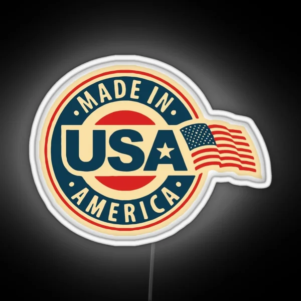 Made In USA RGB Neon Sign