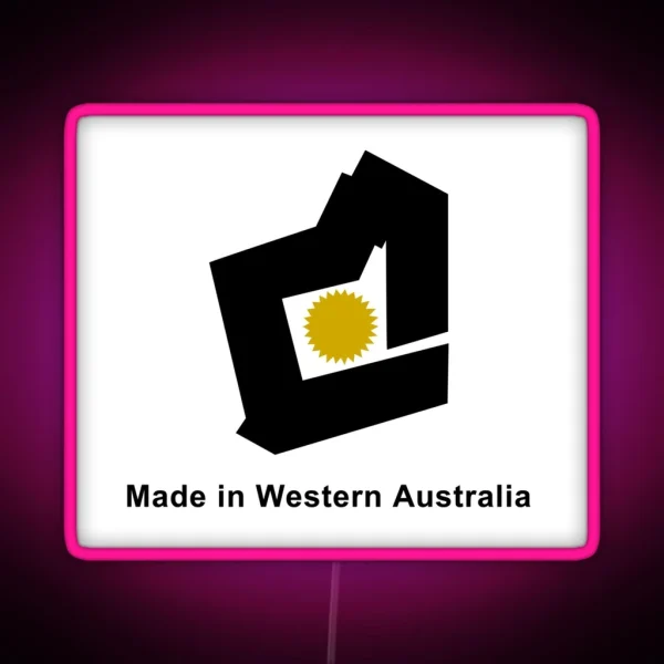 Made In Western Australia RGB Neon Sign