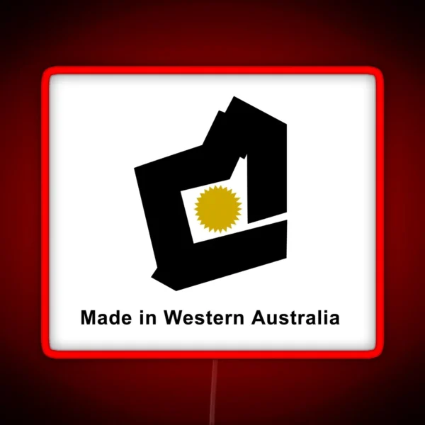 Made In Western Australia RGB Neon Sign