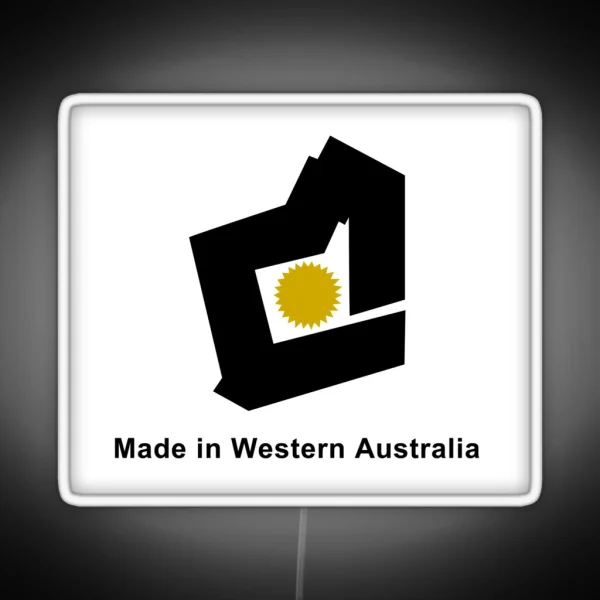 Made In Western Australia RGB Neon Sign