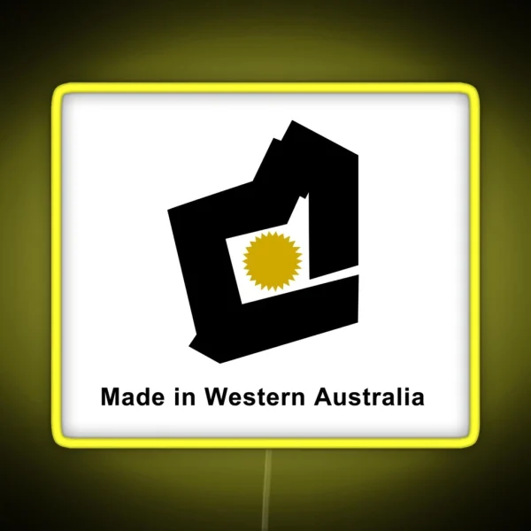 Made In Western Australia RGB Neon Sign