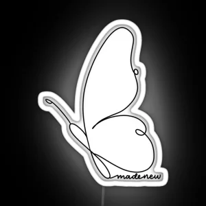 Made New Butterfly RGB Neon Sign