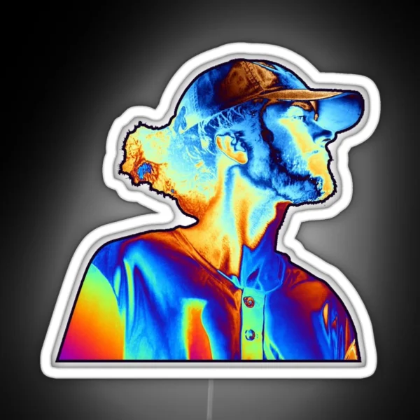 Madeon Good Faith Portrait RGB Neon Sign