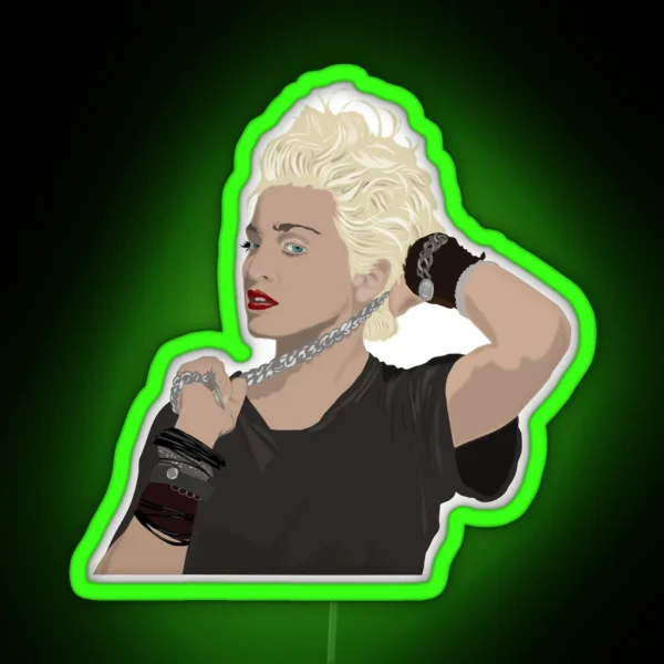 Madonna The First Album 1983 RGB Neon Sign