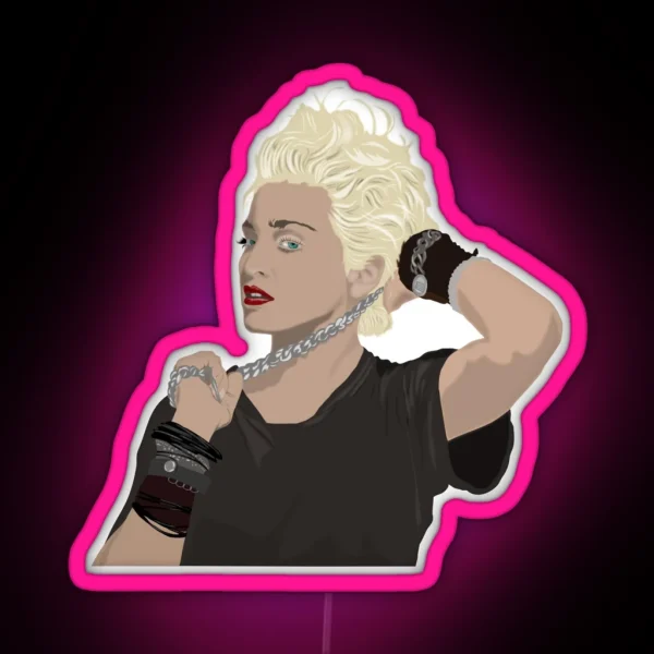 Madonna The First Album 1983 RGB Neon Sign