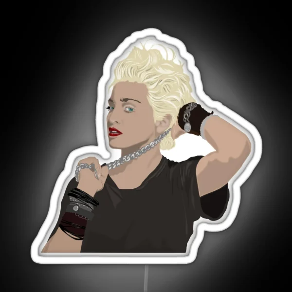 Madonna The First Album 1983 RGB Neon Sign