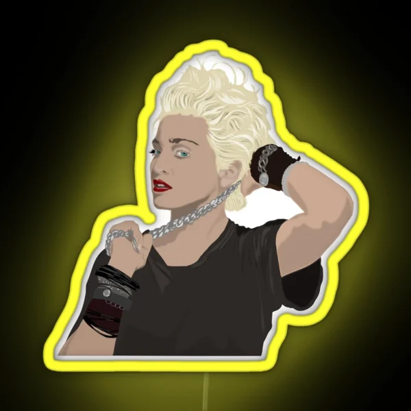 Madonna The First Album 1983 RGB Neon Sign