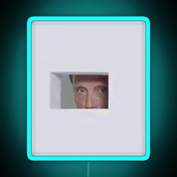 Mads Staring RGB Neon Sign