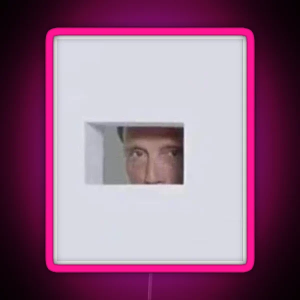 Mads Staring RGB Neon Sign