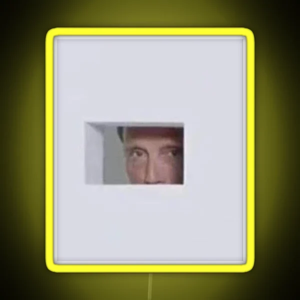 Mads Staring RGB Neon Sign