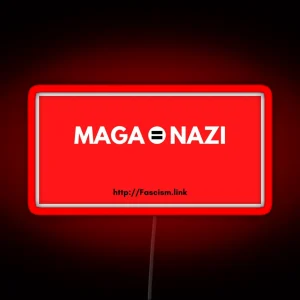 MAGA NAZI RGB Neon Sign