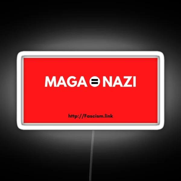 MAGA NAZI RGB Neon Sign