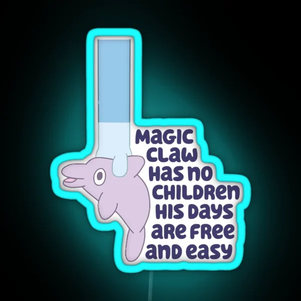 Magic Claw RGB Neon Sign
