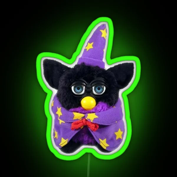 Magic Furby RGB Neon Sign