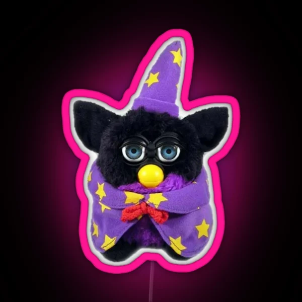 Magic Furby RGB Neon Sign
