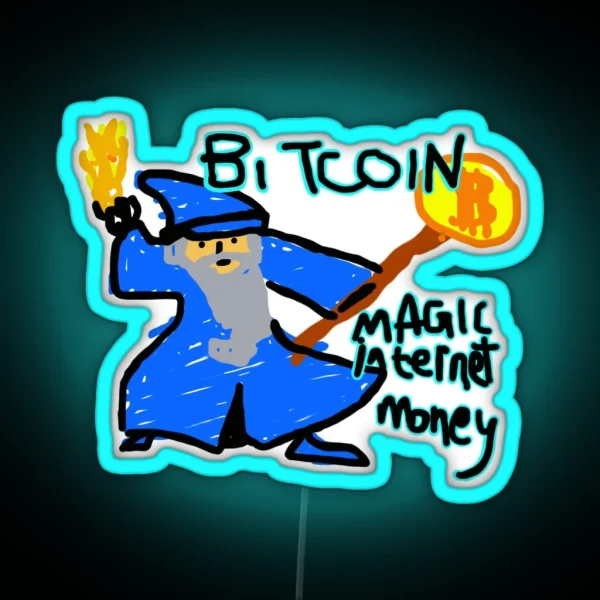 Magic Internet Money RGB Neon Sign