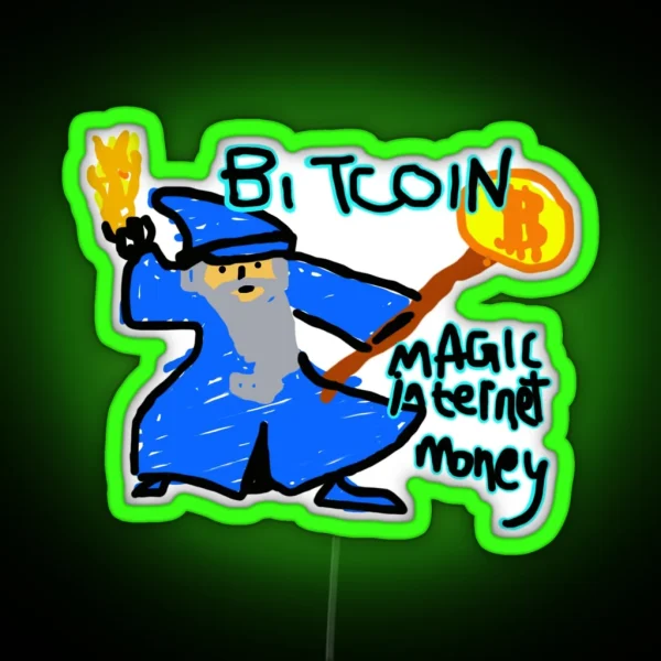 Magic Internet Money RGB Neon Sign
