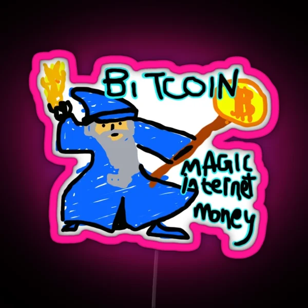 Magic Internet Money RGB Neon Sign