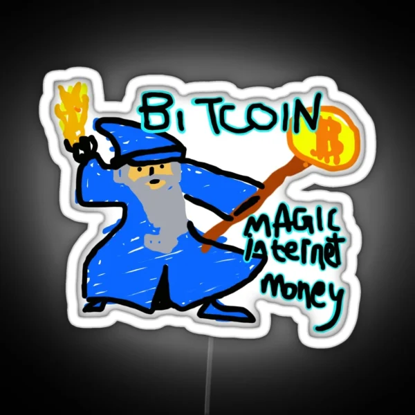 Magic Internet Money RGB Neon Sign