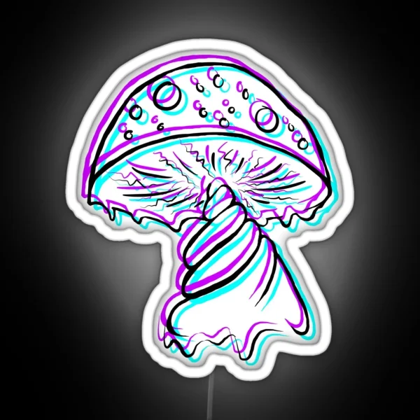 Magic Mushroom RGB Neon Sign