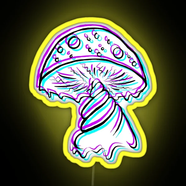 Magic Mushroom RGB Neon Sign