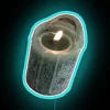 Magical colorful glowing RGB neon signs with soft ambient lighting ambiance
