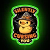 Add Kawaii whimsy with Magical Curse Breaking RGB Neon Sign Decor