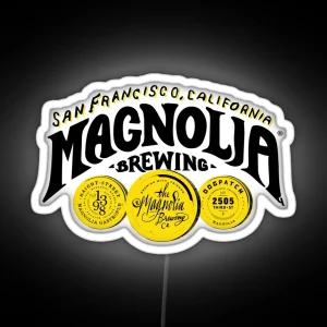 Magnolia Brewing Company RGB Neon Sign