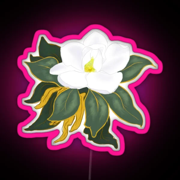 Magnolia RGB Neon Sign