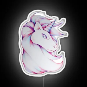 Majestic Badass Unicorn RGB Neon Sign