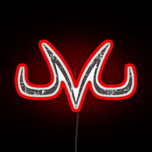 Majin Demon Mark Vintage Effect RGB Neon Sign