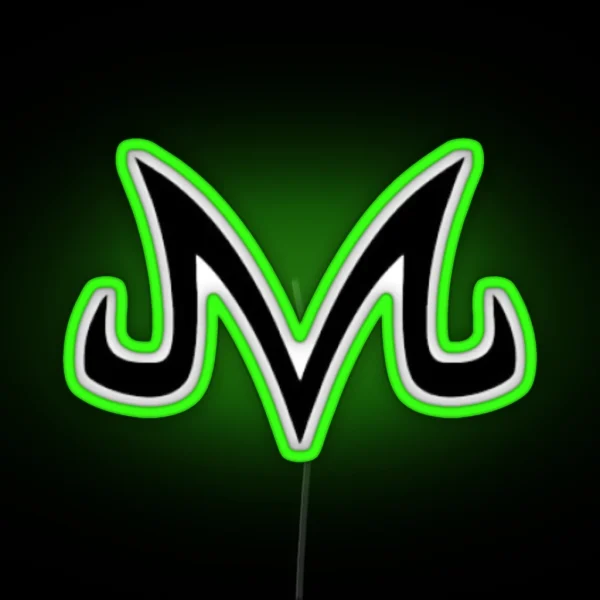 Majin Dragon Ball Icon Babidi RGB Neon Sign