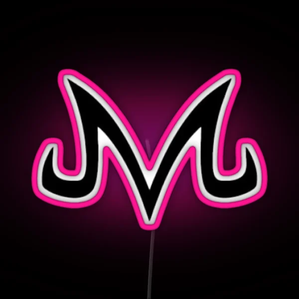 Majin Dragon Ball Icon Babidi RGB Neon Sign