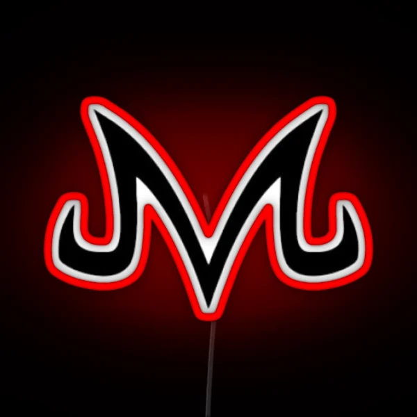 Majin Dragon Ball Icon Babidi RGB Neon Sign