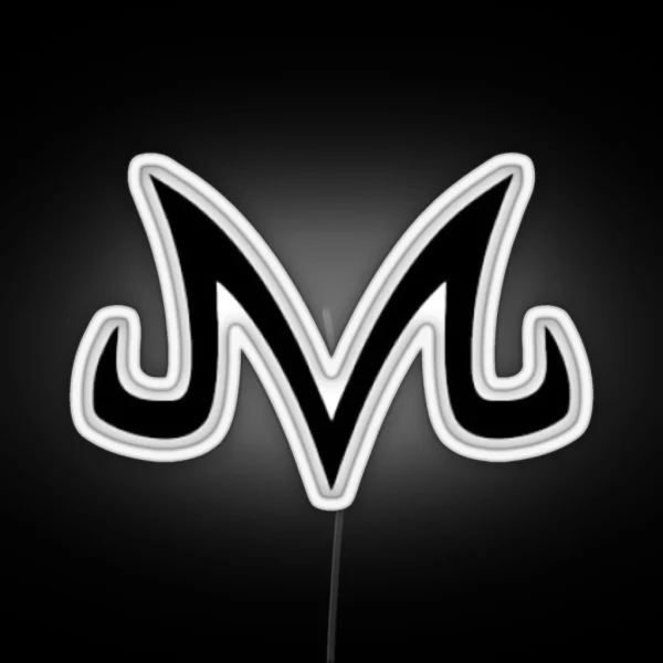 Majin Dragon Ball Icon Babidi RGB Neon Sign