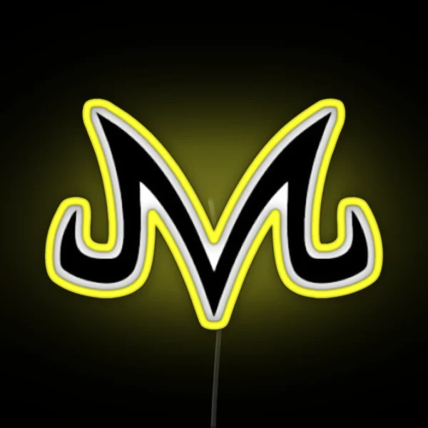 Majin Dragon Ball Icon Babidi RGB Neon Sign