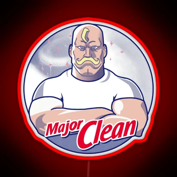 Major Clean RGB Neon Sign